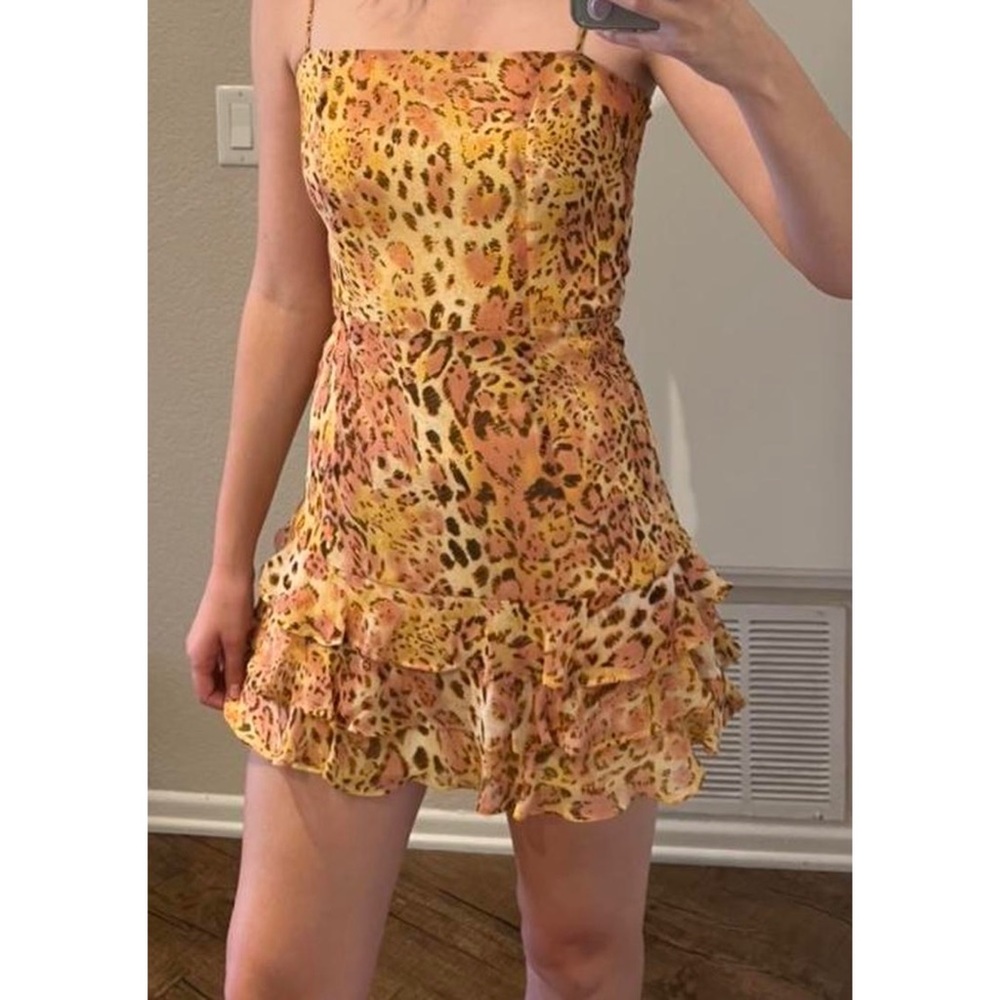Leopard print dress